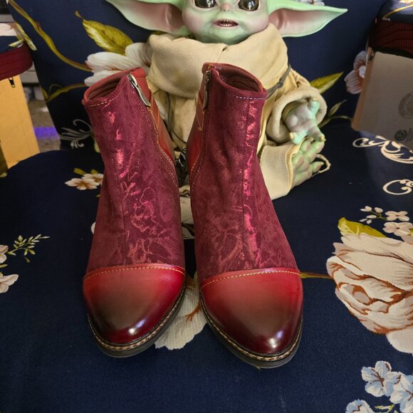 L'Artiste by Spring Step Red SoCute (Size 40 based on fit) Size 41 - NWOT - Picture 3 of 10